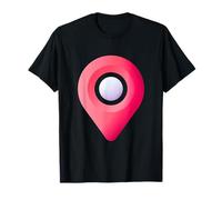 Vous êtes Ici Emplacement de Voyage GPS Pin T-Shirt