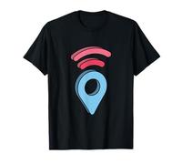 Vous êtes Ici Emplacement de Voyage GPS Pin T-Shirt