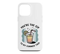 Vous êtes la gorgée de Mon Voyage Estival Coque pour iPhone 13 Pro Max