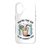 Vous êtes la gorgée de Mon Voyage Estival Coque pour iPhone 17