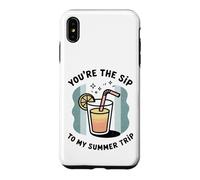 Vous êtes la gorgée de Mon Voyage Estival Coque pour iPhone XS Max
