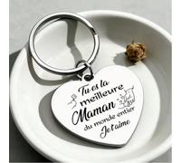 Vous êtes la meilleure maman du monde, je vous aime. Illustration de mains tenant des fleurs et un cœur, cadeau parfait pour l'anniversaire ou la fête des mères. Cadeau touchant | Conception de porte-