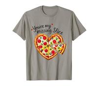 Vous êtes Le Couple d'amoureux de My Missing Slice Pizza Love Lovers Valentine T-Shirt