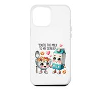 Vous êtes Le Lait de Mes céréales Kawaii Foodie Coque pour iPhone 12 Pro Max