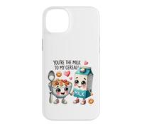 Vous êtes Le Lait de Mes céréales Kawaii Foodie Coque pour iPhone 14 Plus