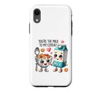 Vous êtes Le Lait de Mes céréales Kawaii Foodie Coque pour iPhone XR