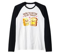 Vous êtes Le Meilleur ami de Mon Pain grillé Manche Raglan