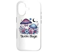 Vous êtes Magic Mushroom Moon Floral Fantasy Coque pour iPhone 17