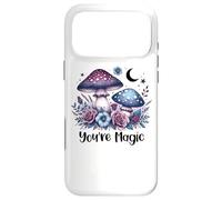 Vous êtes Magic Mushroom Moon Floral Fantasy Coque pour iPhone 17 Pro Max