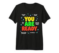 Vous êtes prêt à Tester la Semaine pour Les étudiants et Les Enseignants T-Shirt Haut de Gamme