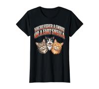 Vous êtes Soit Un Gars Intelligent ou Un Chat Amusant T-Shirt Graphique avec Valeur
