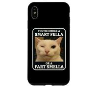 Vous êtes Soit Un Gars Intelligent, Soit Un Chat Amusant à l'odeur de Pet Coque pour iPhone XS Max