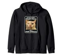 Vous êtes Soit Un Gars Intelligent, Soit Un Chat Amusant à l'odeur de Pet Sweat à Capuche