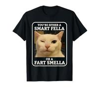 Vous êtes Soit Un Gars Intelligent, Soit Un Chat Amusant à l'odeur de Pet T-Shirt