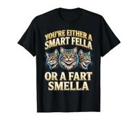 Vous êtes Soit Un Gars Intelligent, Soit Un mème drôle de Chat à l'odeur de Pet T-Shirt Graphique avec Valeur