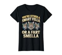 Vous êtes Soit Un Gars Intelligent, Soit Un mème drôle de Chat à l'odeur de Pet T-Shirt Graphique avec Valeur
