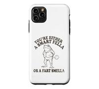 Vous êtes Soit Un Gars Intelligent, Soit Une Grenouille drôle à l'odeur de Pet Coque pour iPhone 11 Pro Max