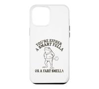 Vous êtes Soit Un Gars Intelligent, Soit Une Grenouille drôle à l'odeur de Pet Coque pour iPhone 12 Pro Max