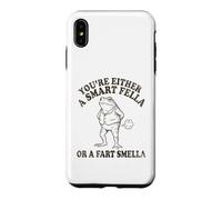 Vous êtes Soit Un Gars Intelligent, Soit Une Grenouille drôle à l'odeur de Pet Coque pour iPhone XS Max