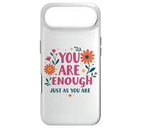 Vous êtes suffisant tel Que Vous êtes - Art Floral motivant Coque pour iPhone Air