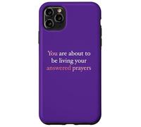 Vous êtes sur Le Point de Vivre Vos prières répondues Coque pour iPhone 11 Pro Max