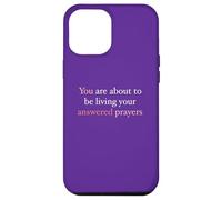 Vous êtes sur Le Point de Vivre Vos prières répondues Coque pour iPhone 12 Pro Max