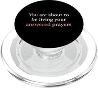 Vous êtes sur Le Point de Vivre Vos prières répondues PopSockets PopGrip pour MagSafe