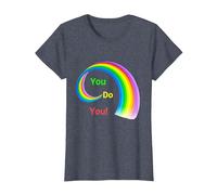 Vous êtes Toujours toi ! T-Shirt, Femme, Bleu Chiné, M