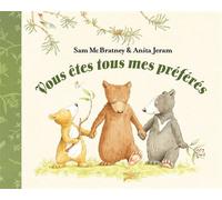 Vous êtes tous mes préférés - Anita Jeram - Ecole Des Loisirs - broché - Album jeunesse dès 3 ans