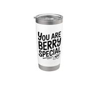 Vous êtes un amateur de fraises spécial Berry Gobelet isotherme en acier inoxydable double paroi