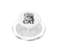 Vous êtes Un Chat génial avec Shades Design PopSockets PopGrip pour MagSafe