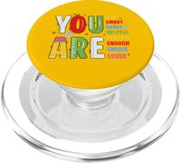 Vous êtes Un Enseignant Gentil, Intelligent et Courageux - Une Jolie école motivante PopSockets PopGrip pour MagSafe