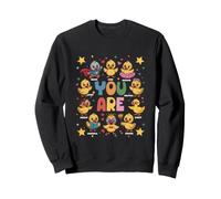 Vous êtes Un Professeur d'affirmations de Duck Goose Assez Courageux Sweatshirt