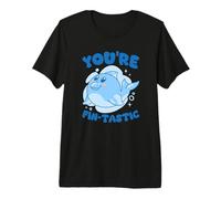 Vous êtes Une Jolie Phrase de Dauphin T-Shirt Haut de Gamme