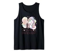 Vous êtes Unique en Son Genre, Licorne, Empreinte Digitale, Pastel, Mignonne Débardeur