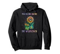 Vous Faites Partie des Hippies des Fleurs Sauvages Sweat à Capuche