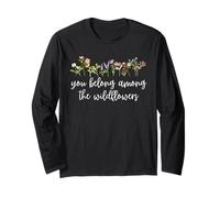 Vous Faites Partie des Plantes Wildflowers Wildflower Lover Botanical Manche Longue