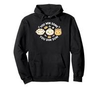 Vous gagnez Un Jeu de Mots « Dim Sum Kawaii » Sweat à Capuche