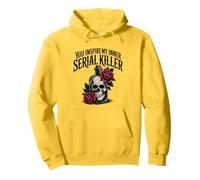 Vous inspirez Le Design Gothique Skull Rose du Tueur en série Qui sommeille en Moi Sweat à Capuche