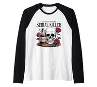 Vous inspirez Le Tueur en série Qui sommeille en Moi - Spooky Season Skull Manche Raglan