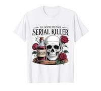 Vous inspirez Le Tueur en série Qui sommeille en Moi - Spooky Season Skull T-Shirt