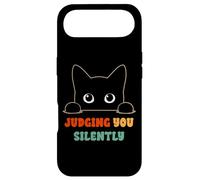 Vous Juger silencieusement, Dit « Black Cat Lover Sarcastic » Coque pour iPhone Air