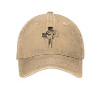Vous Juger Unisexe Casquette de Baseball Ian Dieu en Détresse Lavé Caps Chapeau Vintage en Plein Air Été Cadeau Casquette De Soleil