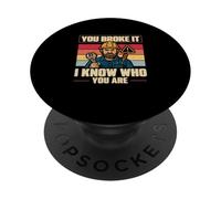 Vous l'avez cassé, Je Sais Qui Vous êtes, Directeur des installations Vintage PopSockets PopGrip Adhésif