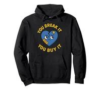 Vous le cassez, vous l'achetez - Anime drôle Broken Heart Sweat à Capuche