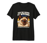 Vous Le Faites Mal, J'Ai préparé Une évaluation complète T-Shirt Haut de Gamme