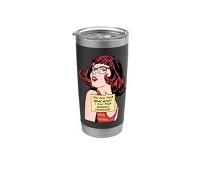Vous les appelez des jurons, je les appelle des amplificateurs de phrases Gobelet isotherme en acier inoxydable double paroi