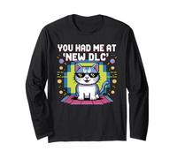 Vous m'avez découvert Le Nouveau DLC Cat Shades Pixel Art Manche Longue
