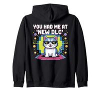 Vous m'avez découvert Le Nouveau DLC Cat Shades Pixel Art Sweat à Capuche