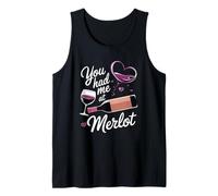 Vous m'avez Fait Boire du vin drôle au Merlot Débardeur